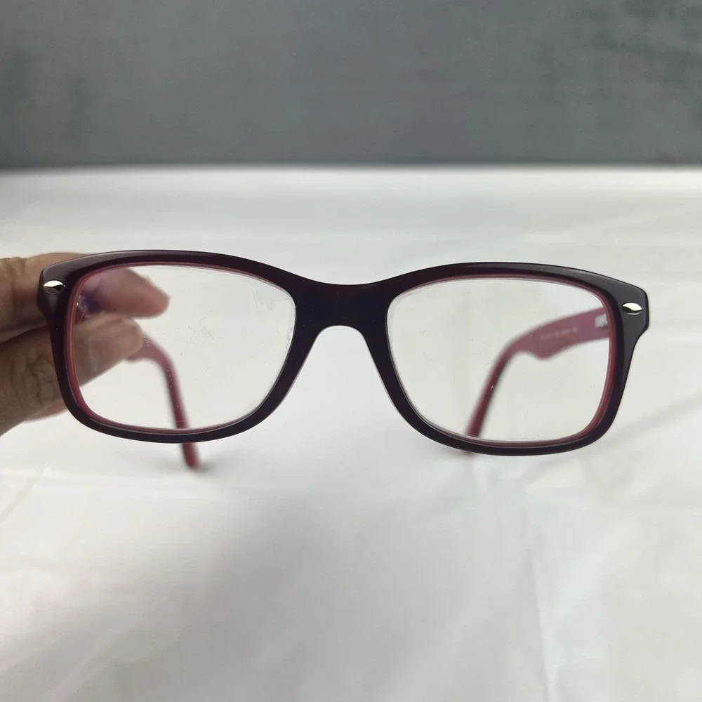 RAY BAN Kids RB1531 3592 Burgundy Eyeglasses 48-16-130 - Flex Frames Only